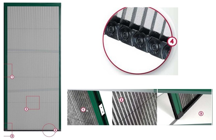 Mosquitera Plisada en KIT para Proteger su Hogar en Fuenlabrada y España